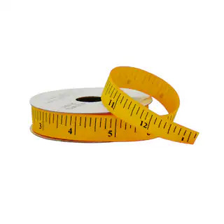 5/8" x 4yd. Yellow Twill Ruler Ribbon by B2C™ | Michaels Stores