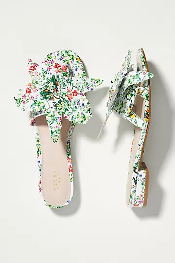 SA Cecelia by Lila Floral Slides | Anthropologie (US)
