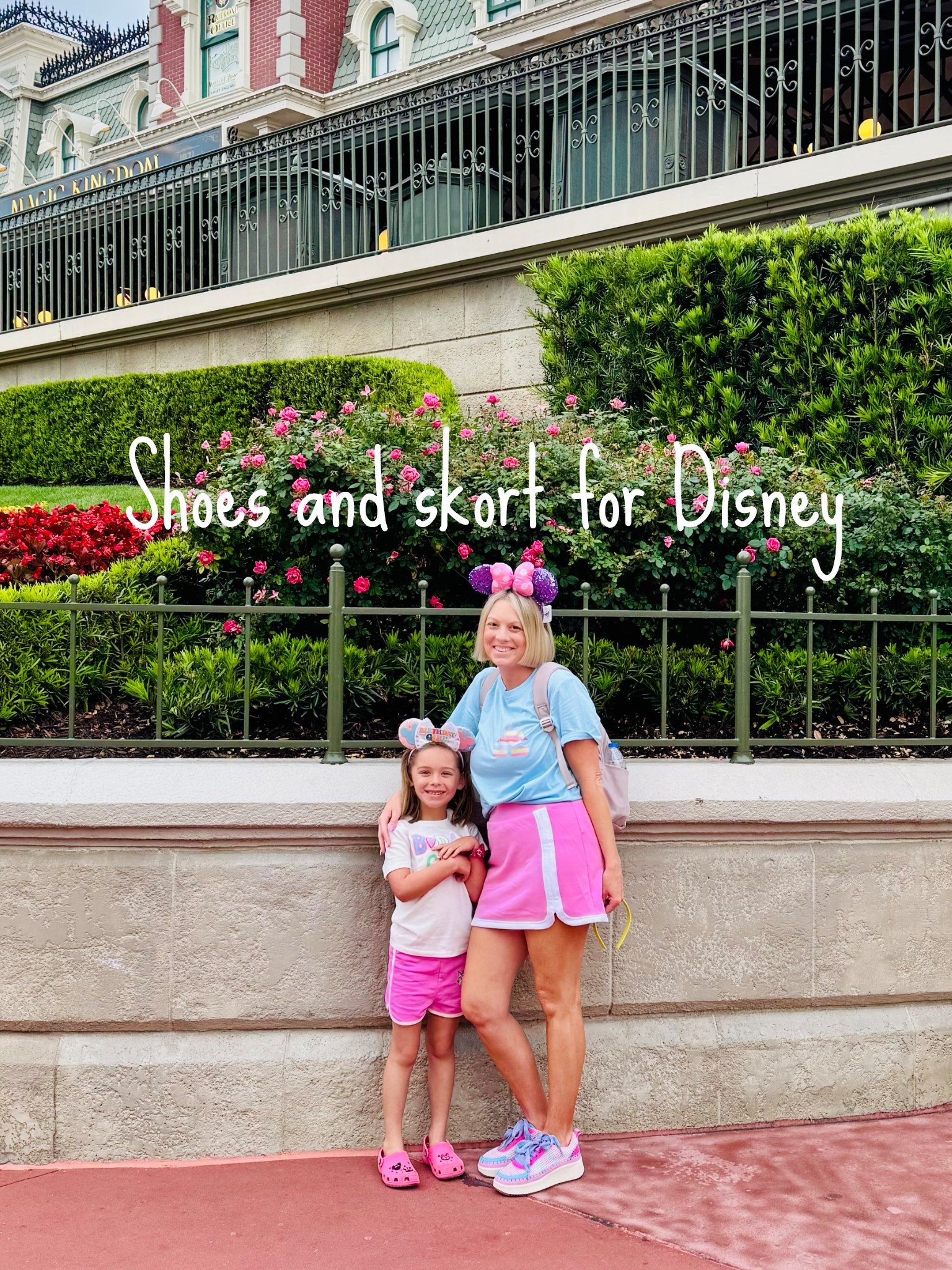 This skirt was super comfy and soft it was perfect for the parks! Shoes were also a good choice with the outfit! Links only for my fit in this photo! I’m wearing size small in skort. 

#LTKPetite #LTKSeasonal #LTKTravel