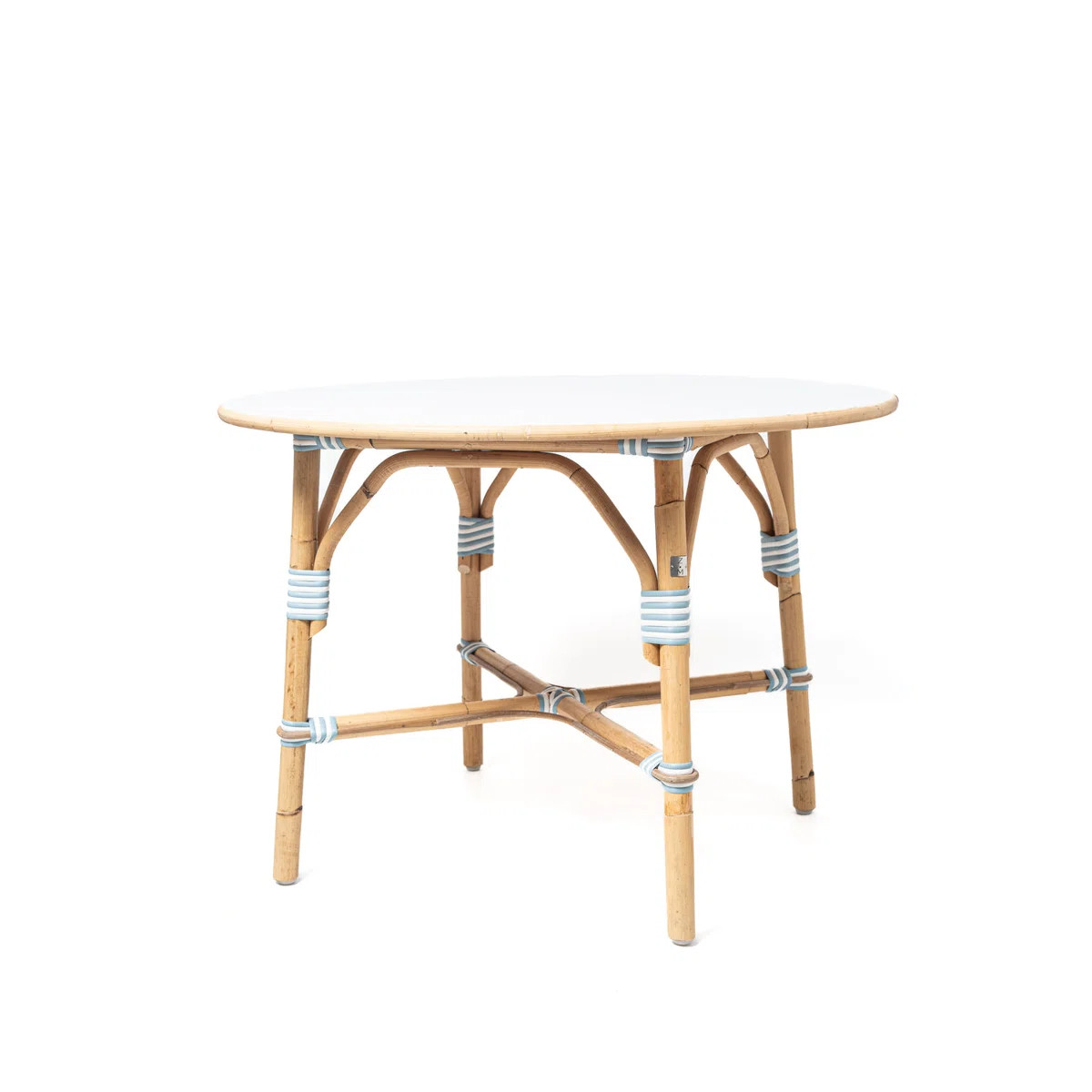 Kids Rattan Bistro Table – Round French Style Indoor Outdoor Play & Dining Table | Wayfair North America