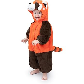 Dress Up America Red Panda Baby Costume - Adorable Toddler Panda Dress Up| Baby Animal Costume fo... | Amazon (US)
