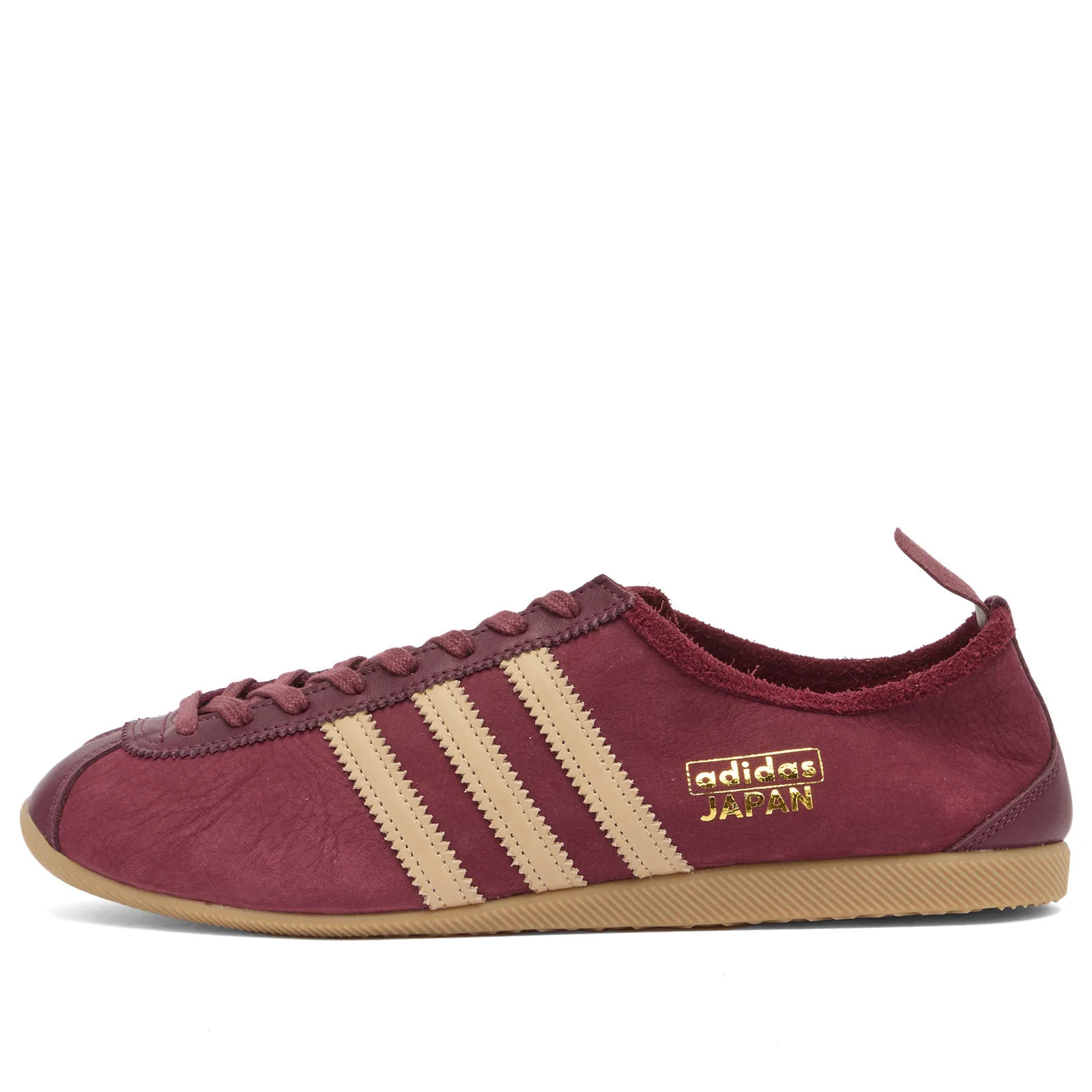 Adidas Men's Japan Sneaker in Shadow Red/Magic Beige/Gold Met, Size UK 10.5 | END. Clothing