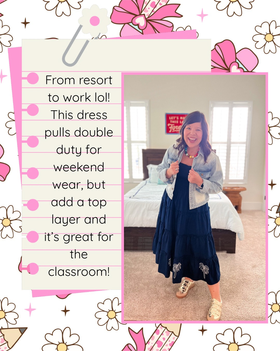 Teacher ootd
Back to school
Hill house look 
Wearing size small

#LTKootd #LTKU #LTKSeasonal