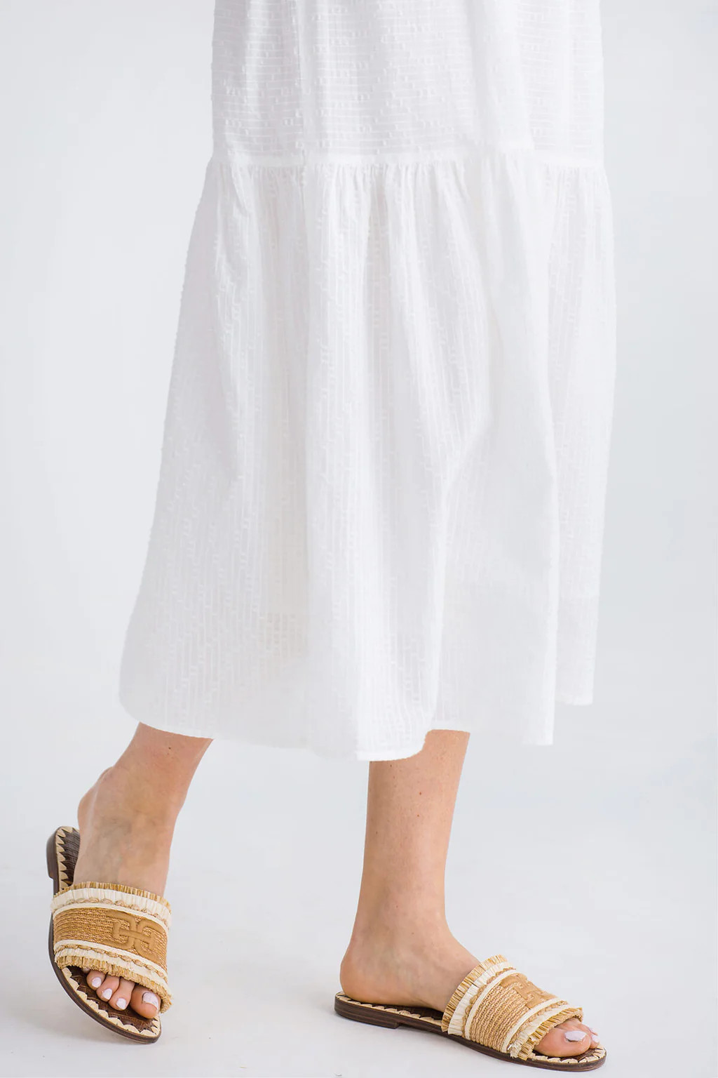 Sam Edelman Georgia Raffia Slide | Social Threads