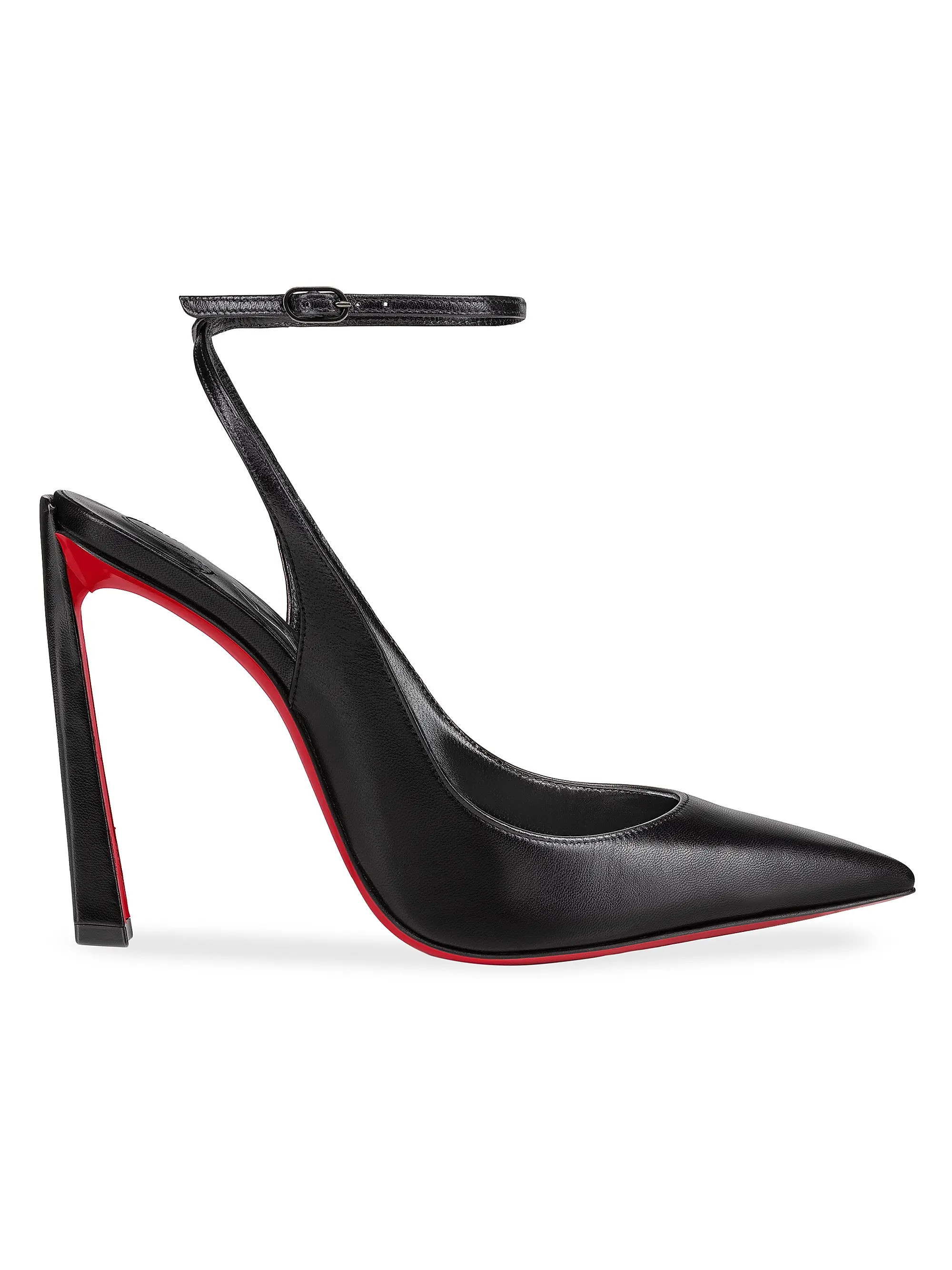 Condora 100MM Leather Ankle Strap Pumps | Saks Fifth Avenue