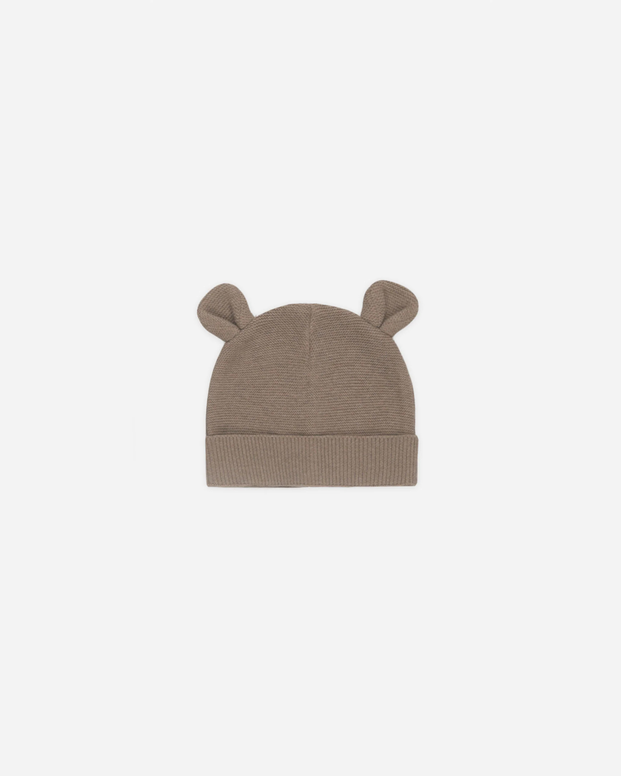 Baby Bear Beanie || Heathered Mocha | Rylee + Cru