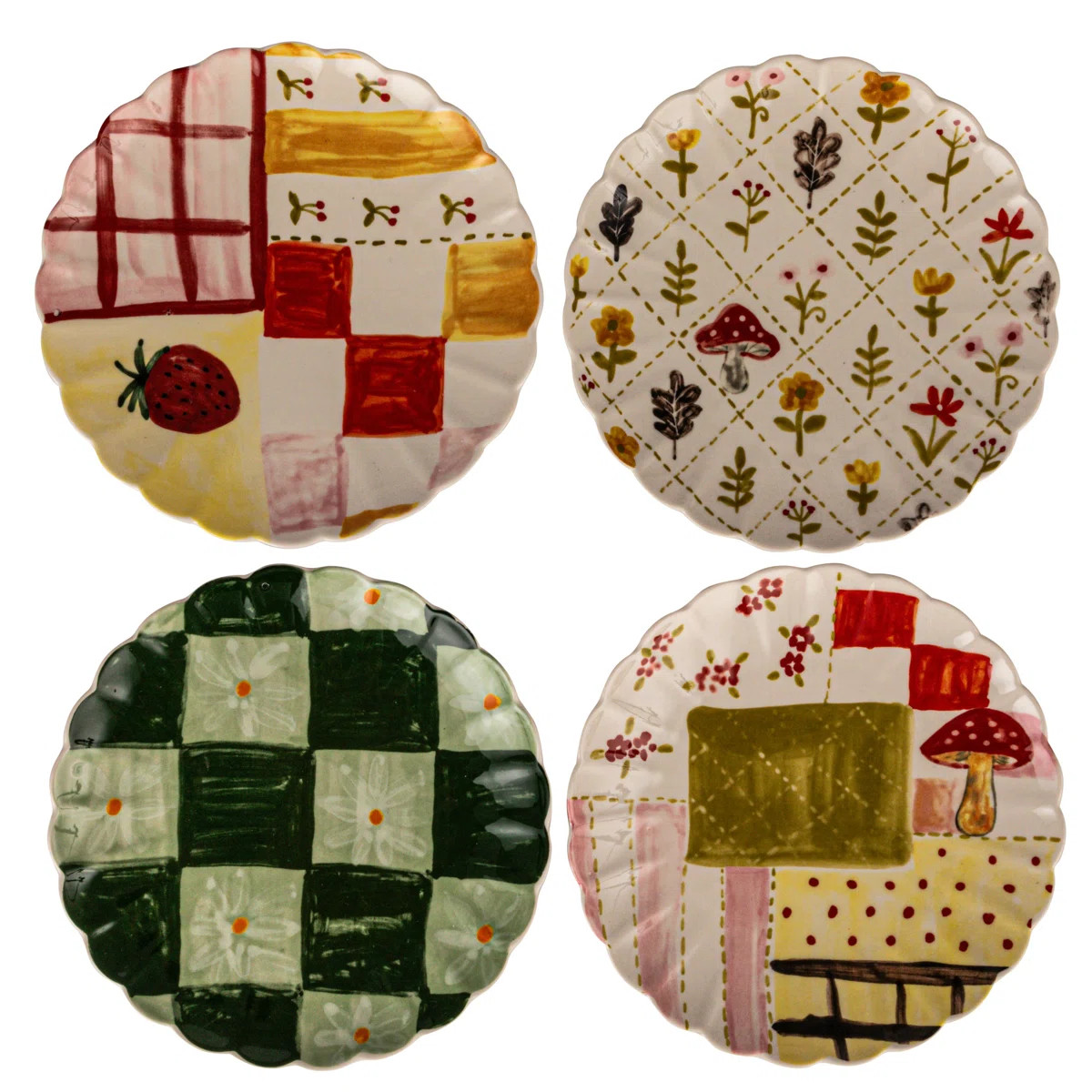 Lark Manor™ Candeece's Canvas Stoneware Plate Collection | Wayfair | Wayfair North America