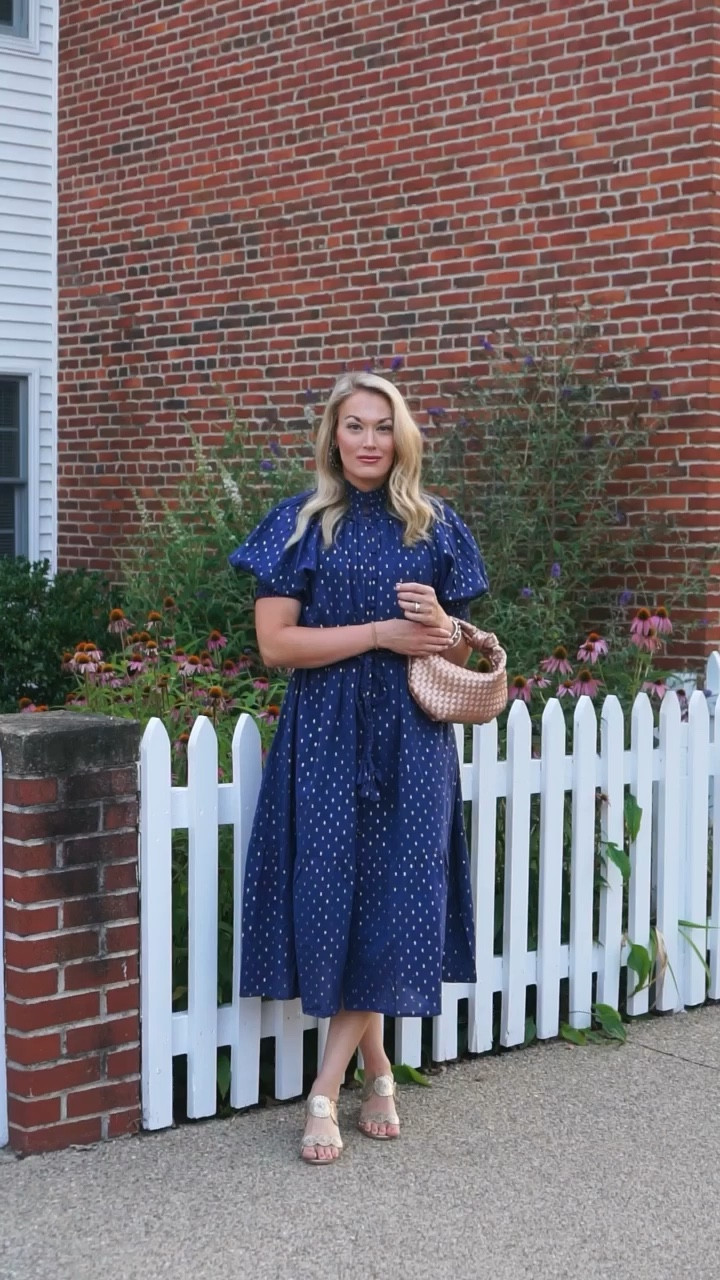 Never a Wallflower metallic dot dress. I’m loving their new collection that is perfect for transitioning into fall with ease 

#LTKWorkwear #LTKWedding #LTKTravel