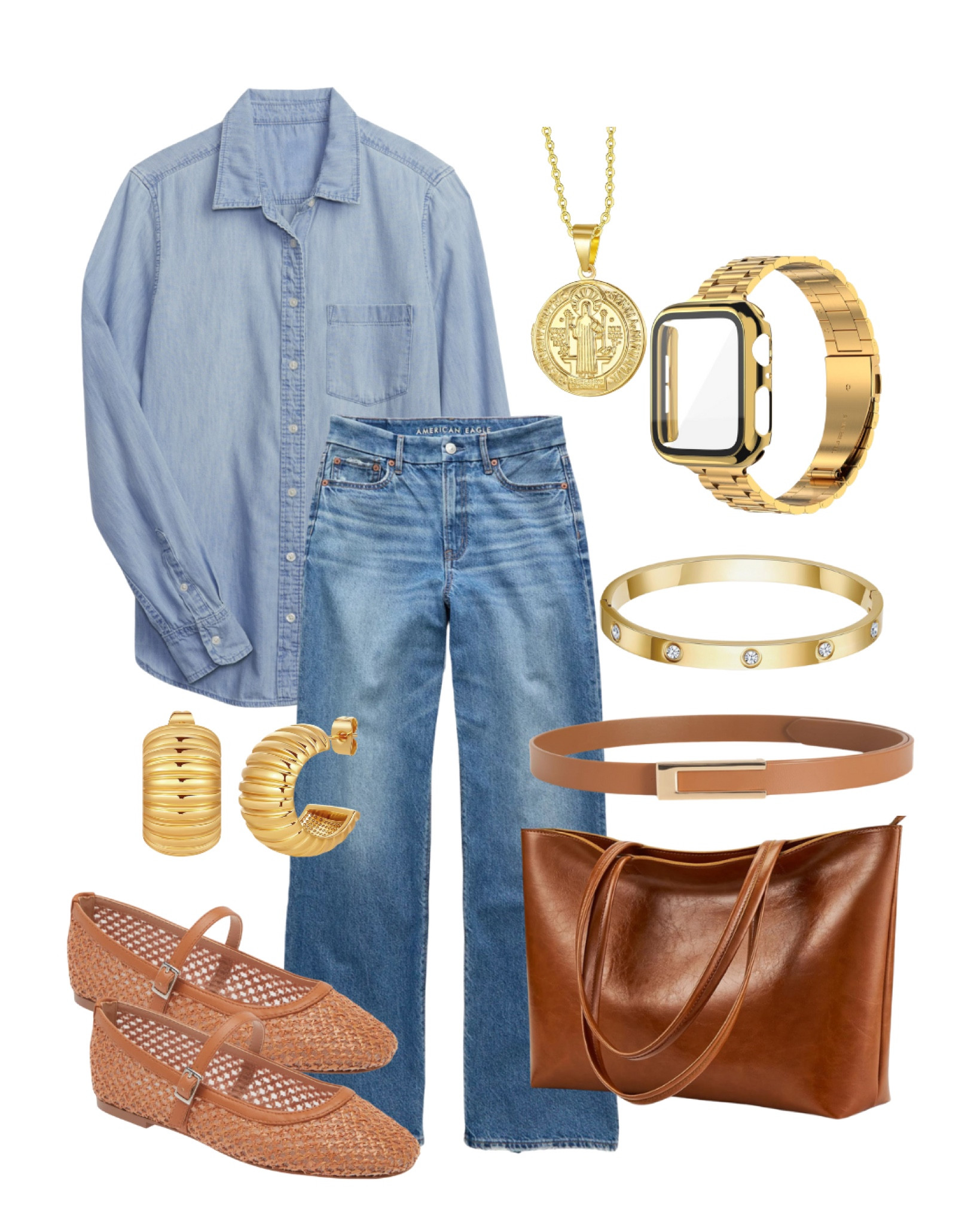 Denim on denim - always a classic style 

#LTKMostLoved #LTKOver40 #LTKSaleAlert