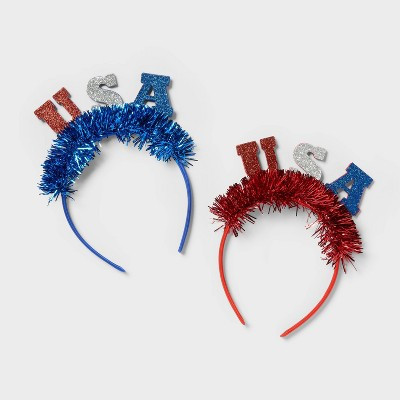 2ct 4th of July USA Party Headbands - Spritz™ | Target