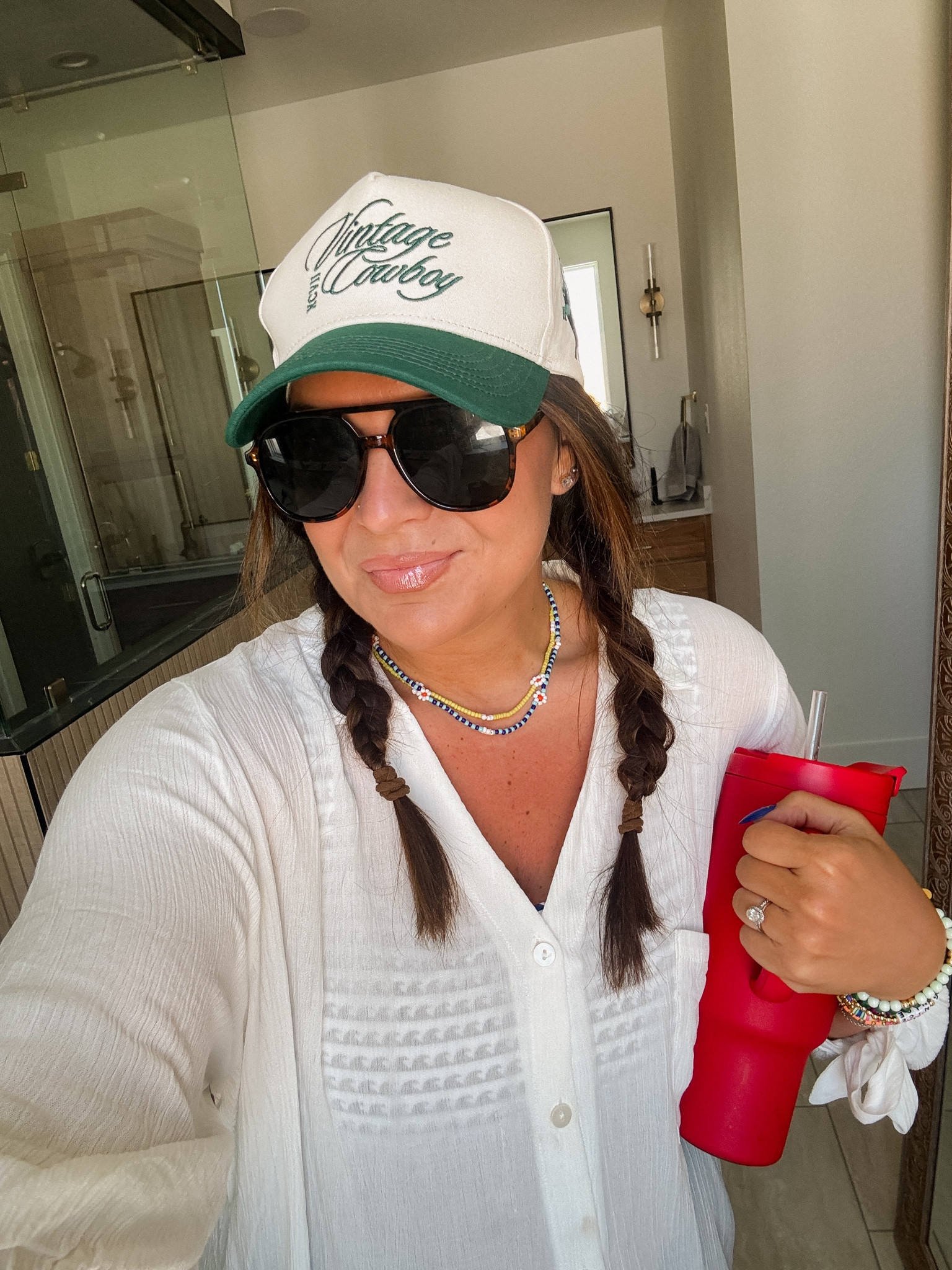 Best 2 piece brand I’ve found!
I get a large in both. 
Xl in coverup. 
Accessories are basically all Amazon 

#LTKStyleTip #LTKSeasonal #LTKSummerSales