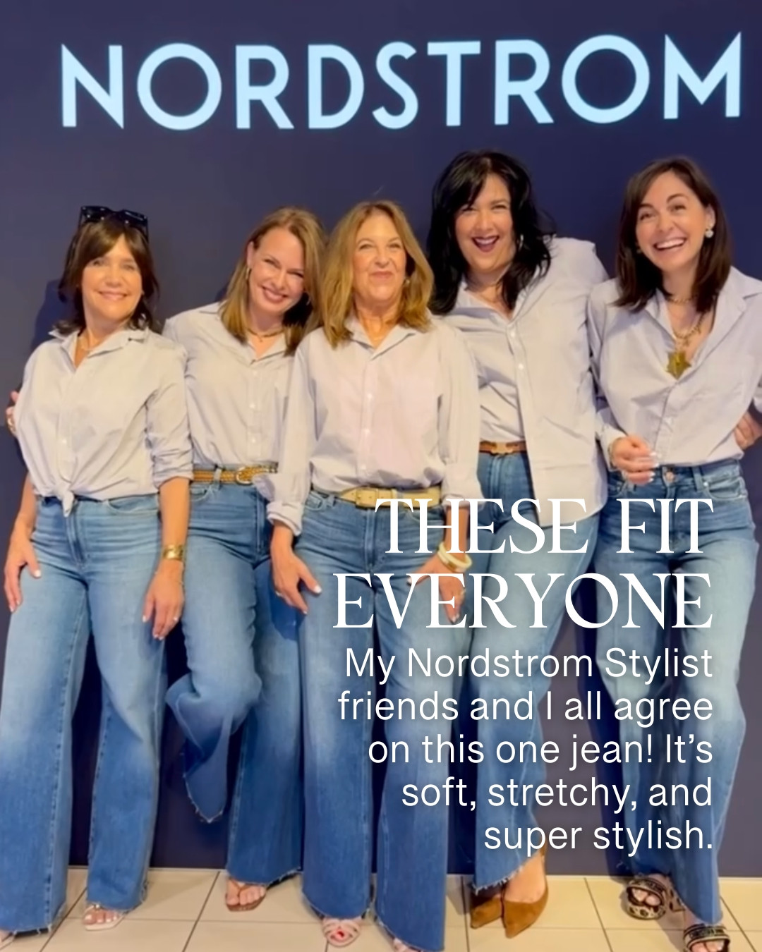 My N6 Stylist friends all agree - this jean fits everyone! I take a 26 because they stretch (I'm usually a 27) 

 

#LTKOver40 #LTKMidsize #LTKPetite