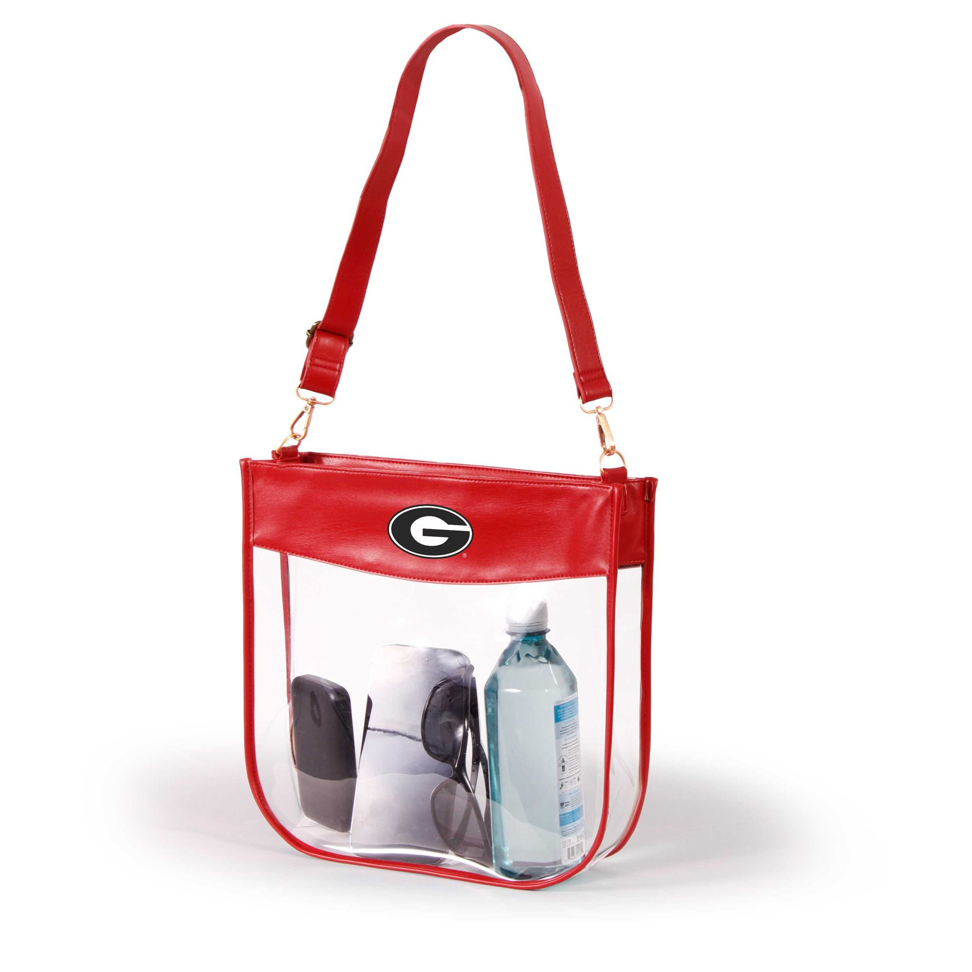 Women's Red Georgia Bulldogs Kate Clear Purse | Fanatics