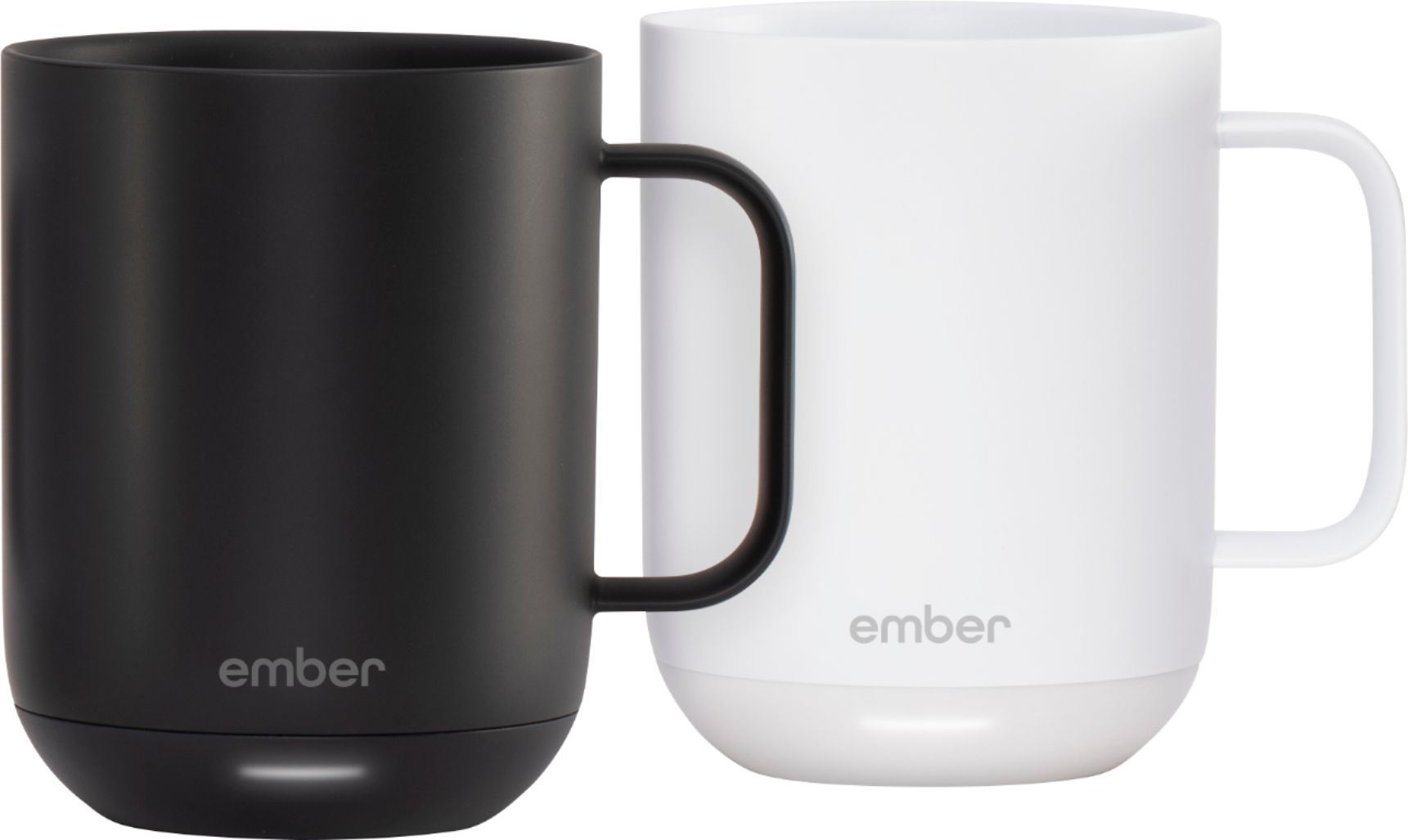 Ember 10-oz. Temperature Controlled Mug (2-Pack) Black/White CM1710BWCA-BBY - Best Buy | Best Buy U.S.