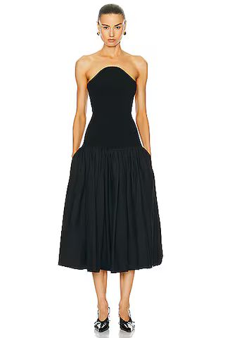 Alexis Kamali Dress in Black | FWRD | FWRD 