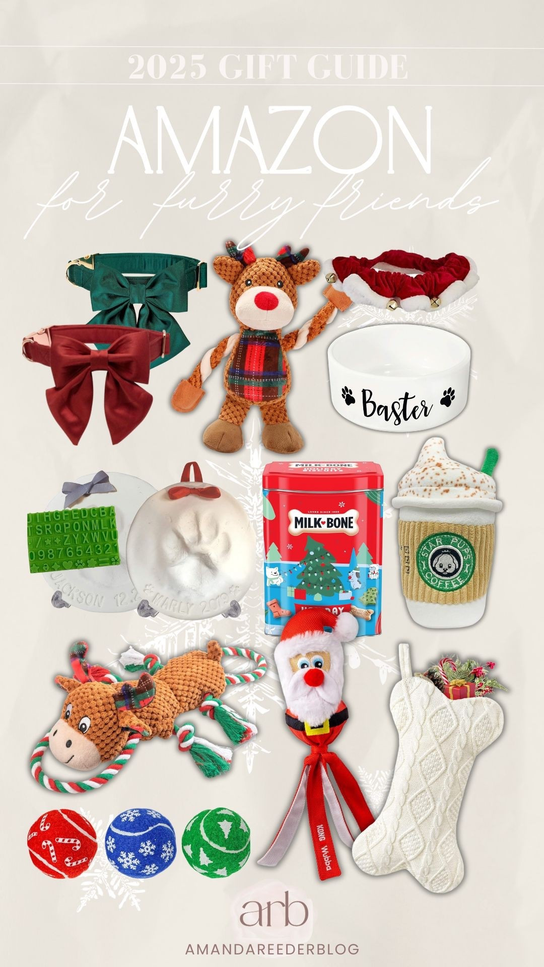Amazon holiday gift guide for your furry friends 🐾🎁 Linked this adorable paw-print ornament maker 🤍 Such a fun + festive keepsake! 

Gifts for dogs, gifts for puppies, holiday gifts, pet gifts, amazon finds, Amazon gift guide, gift guide for pets, holiday dog collar, holiday pet finds, dog treats, dog toys

#LTKGiftGuide #LTKFindsUnder50 #LTKHoliday