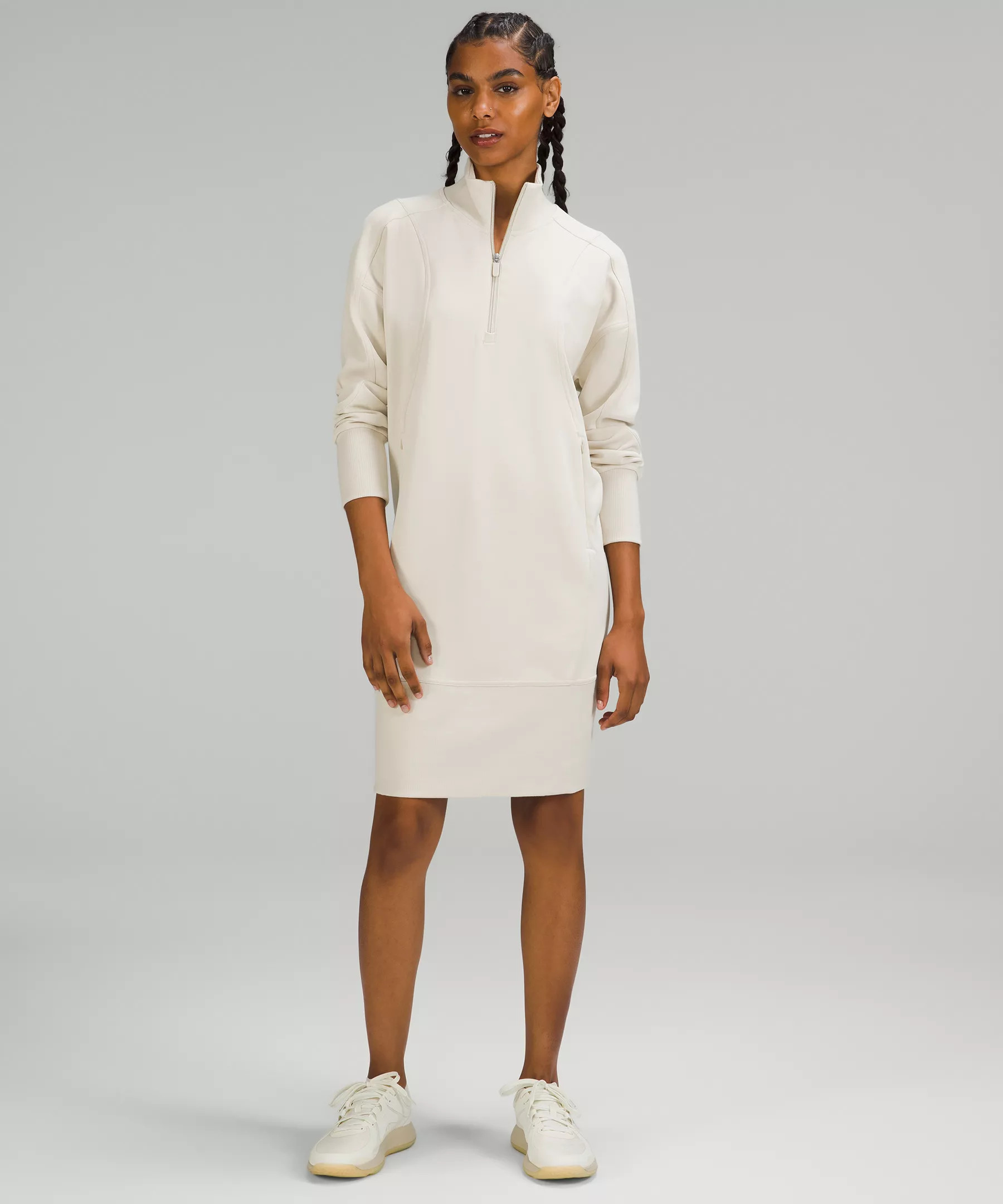 Softstreme Long-Sleeve Half-Zip Dress | Lululemon (US)