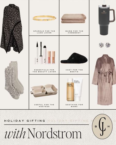 Holiday gifting with Nordstrom. So many good items for the ladies on your list. Mom, grandma, sister, or bestie! Cella Jane. Cozy wrap, wearable blanket, insulated tumbler, robe, bangle bracelet, earrings, slippers, bakeware  

#LTKSeasonal #LTKHoliday #LTKGiftGuide
