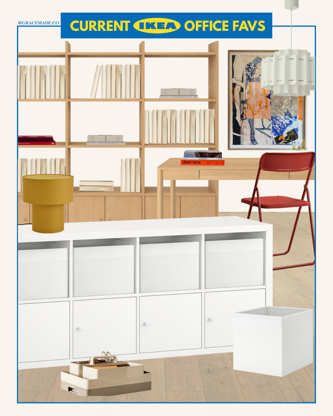 Some of my current Ikea home office favs 

 #LTKHome