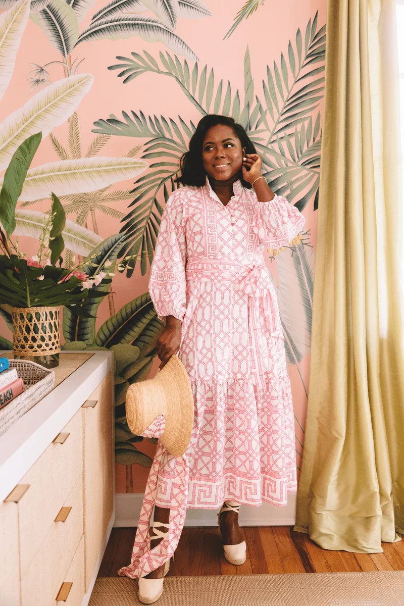 SUE SARTOR Flounce | Hibiscus Bamboo | SUE SARTOR