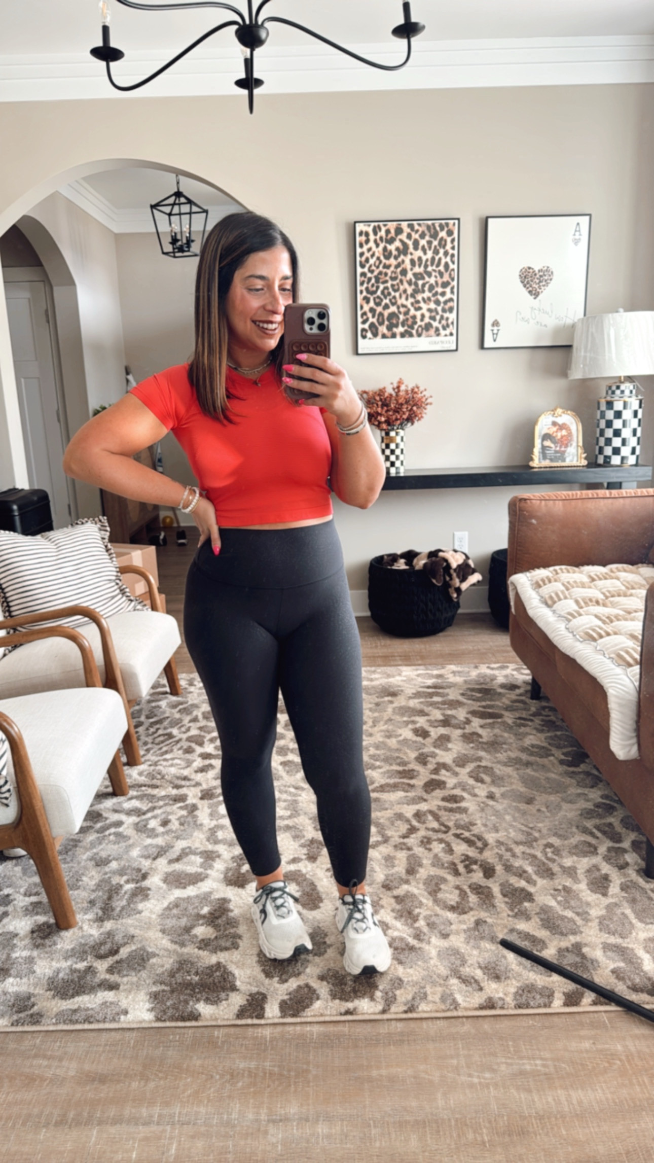 It’s another workout Wednesday and the color of this top is stunning! I am a sucker for a good crop top and no roll leggings and this outfit is a definite win. 

Workout outfit inspo

#LTKMidsize #LTKActive #LTKPetite