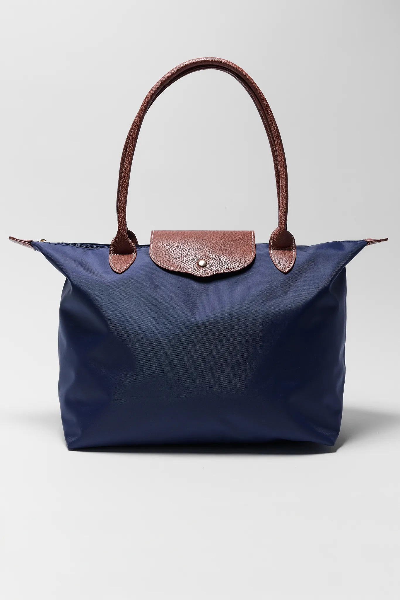 Lonnie Navy Canvas Tote Bag | Avara