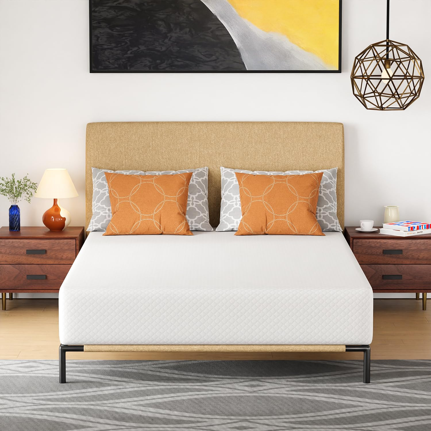 PayLessHere 10 Inch Full Gel Memory Foam Mattress Fiberglass Free/CertiPUR-US Certified/Bed-in-a-... | Amazon (US)