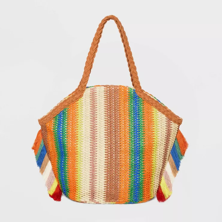 Straw Tote Handbag - Shade & Shore™ | Target