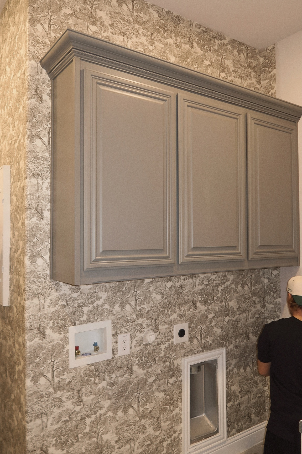 Wallpaper we used! In the brown option 

#LTKHome