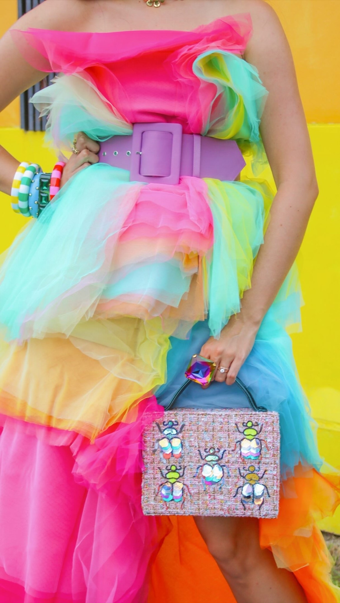 It’s kind of chic to serve looks in Staples. (Esp when I get stopped by a guy who snarkily asked me if dressing like this is an everyday occurrence- to which I smiled and replied “Yep!”)🌈🪩💅

Who says you need a red carpet to give high fashion? Sometimes the real runway is aisle four next to the printer ink and neon sticky notes. If you’re going to pick up standard office supplies, you might as well do it in a rainbow maximalist dress by @nylynoz that completely blinds the cashier.

Never let anyone dull your sparkle—not even industrial fluorescent lighting. ✨📎

#MaximalistStyle #DopamineDressing #EverydayIsARunway #UnexpectedFashion #StyleHumor

maximalist outfit in public, funny fashion reels, dressing up for errands, rainbow dress styling, unexpected fashion moments, stylish everyday humor, bold personal style, turning errands into a runway, fashion creator lifestyle, eccentric outfit ideas, Dopamine Dressing Fashion, Vintage Maximalist Style, Colorful Outfit Inspiration, fashion girlie humor