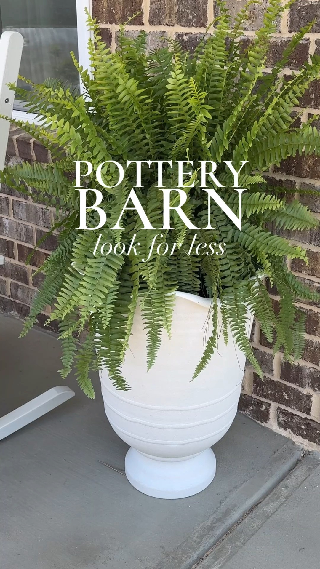 This $50 planter just made my porch look ✨expensive✨ Pottery Barn look for less—but make affordable. This scalloped planter from Lowe’s is giving designer porch vibes without the price tag 🤍

#lookforless #outdoordecor #patioinspo #homefinds #affordablehome

#LTKHome #LTKSaleAlert #LTKdayinmylife