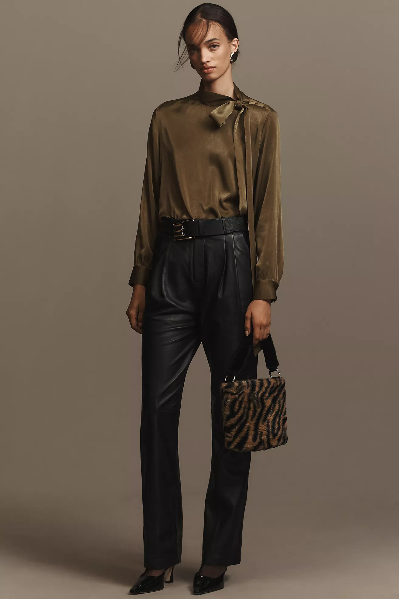 Walter Baker Luka Leather Pants | Anthropologie (US)