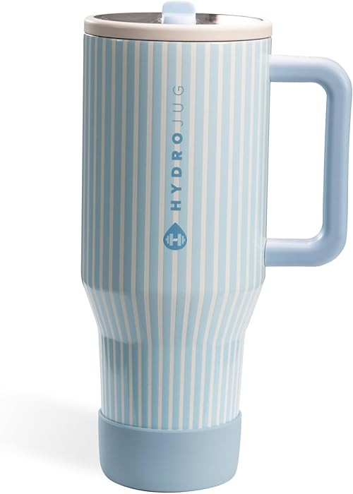 HydroJug Traveler - 32 oz Water Bottle with Handle & Flip Straw - Fits in Cup Holder, Leak Resist... | Amazon (US)