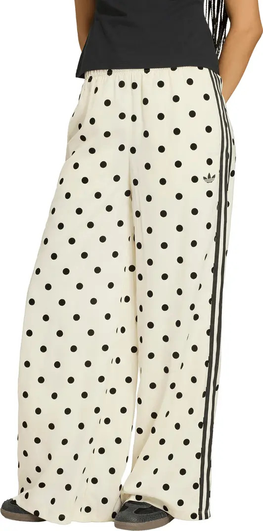 Firebird Polka Dot Wide Leg Track Pants | Nordstrom