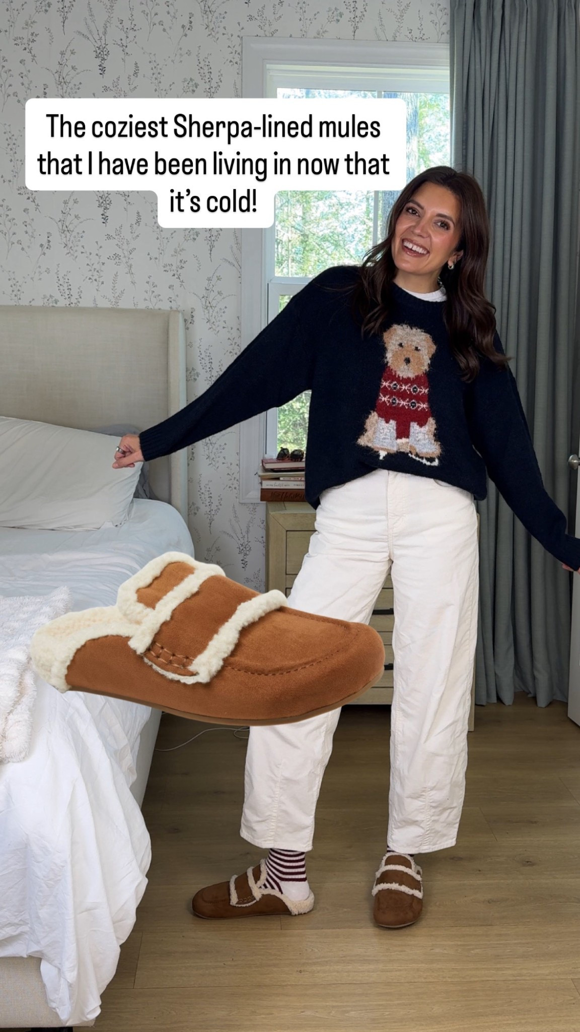 50% off my favorite Sherpa mules! The coziest winter shoe! Fit tts. Now only $20! 

#LTKOver40 #LTKCyberWeek #LTKSaleAlert