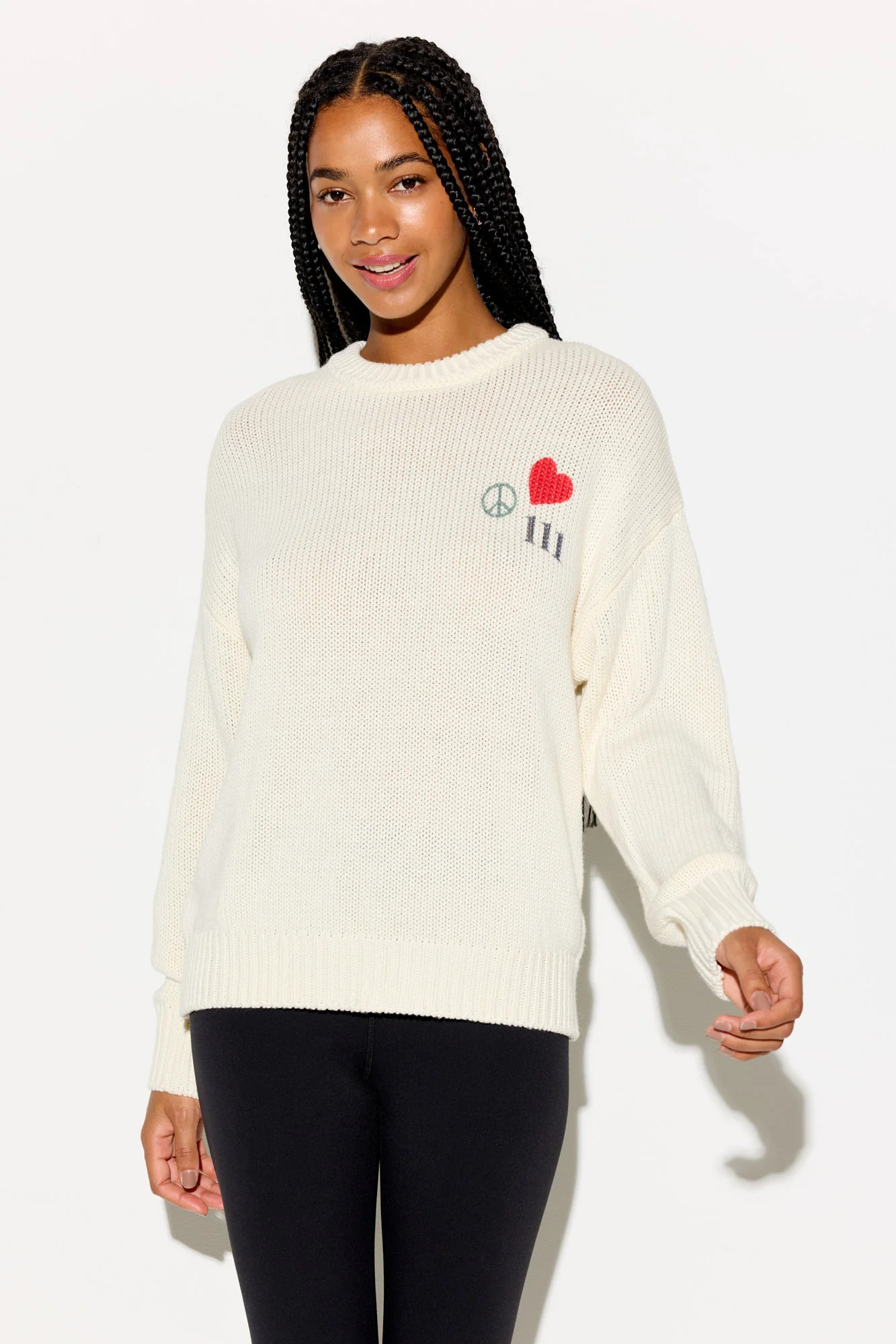 Power Of Love Mantra Sweater | Spiritual Gangster | Spiritual Gangster