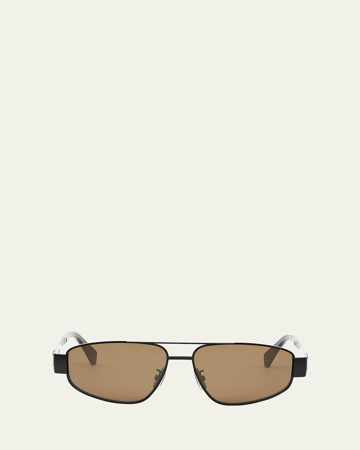 Men's Triomphe Pilot Metal Sunglasses | Bergdorf Goodman