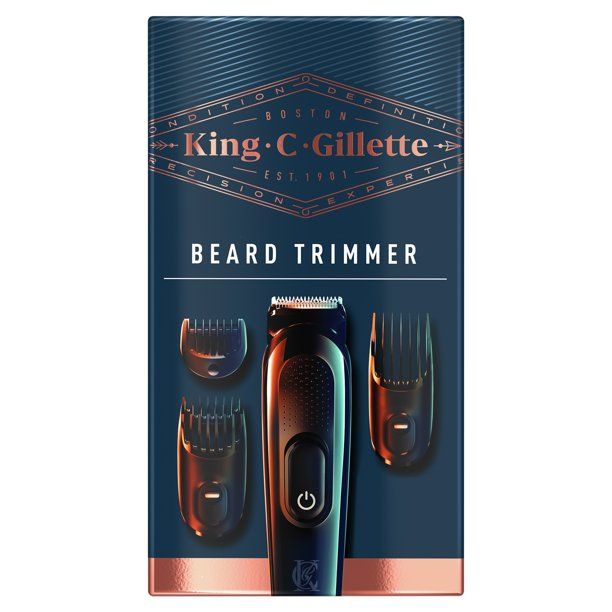 King C. Gillette Cordless Men's Beard Trimmer Shave Kit - Walmart.com | Walmart (US)