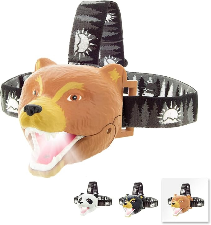 Sun Company Bear LED Headlamp - Bear Headlamp for Kids | Multiple Styles Available | Toy Head Lam... | Amazon (US)