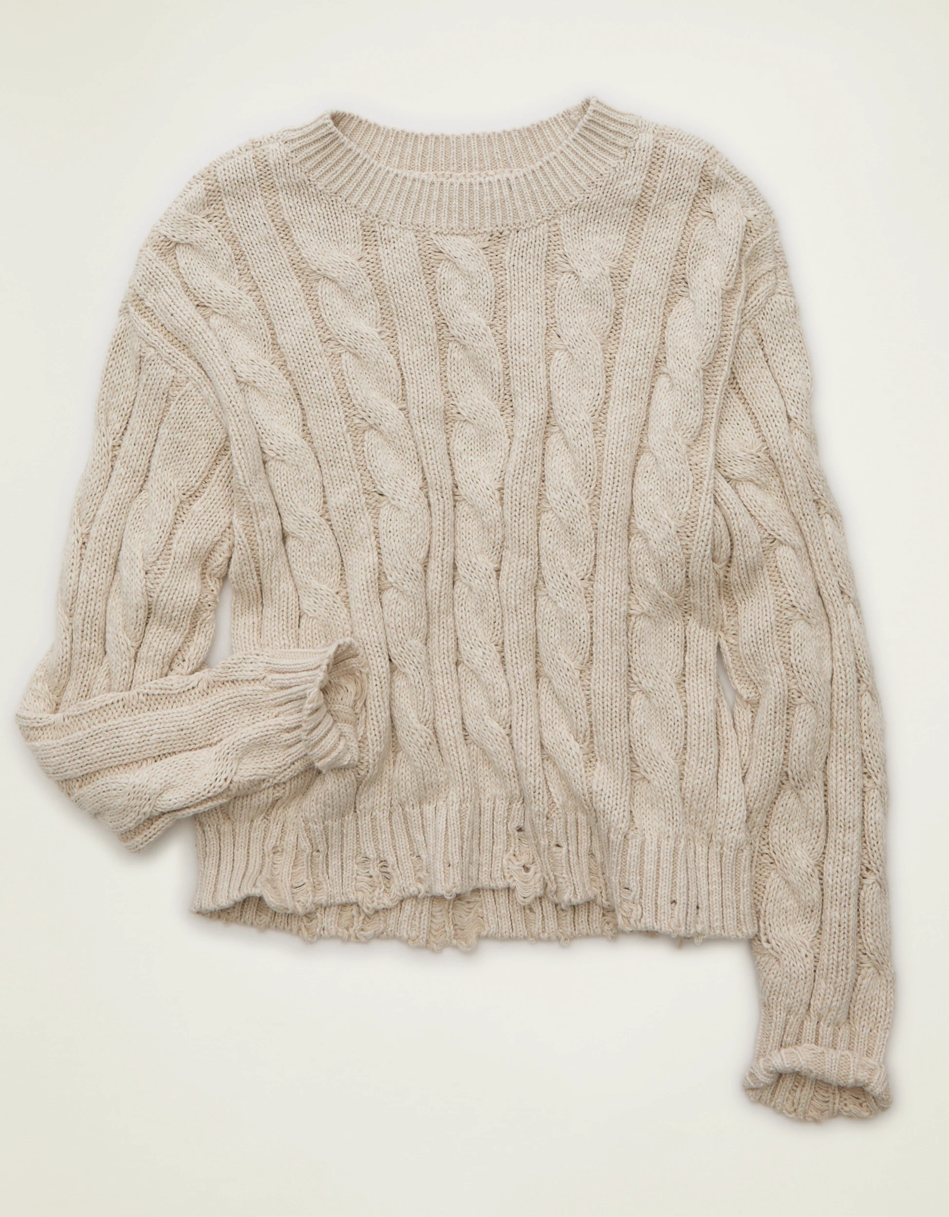 AE Cable Knit Sweater | American Eagle Outfitters (US & CA)