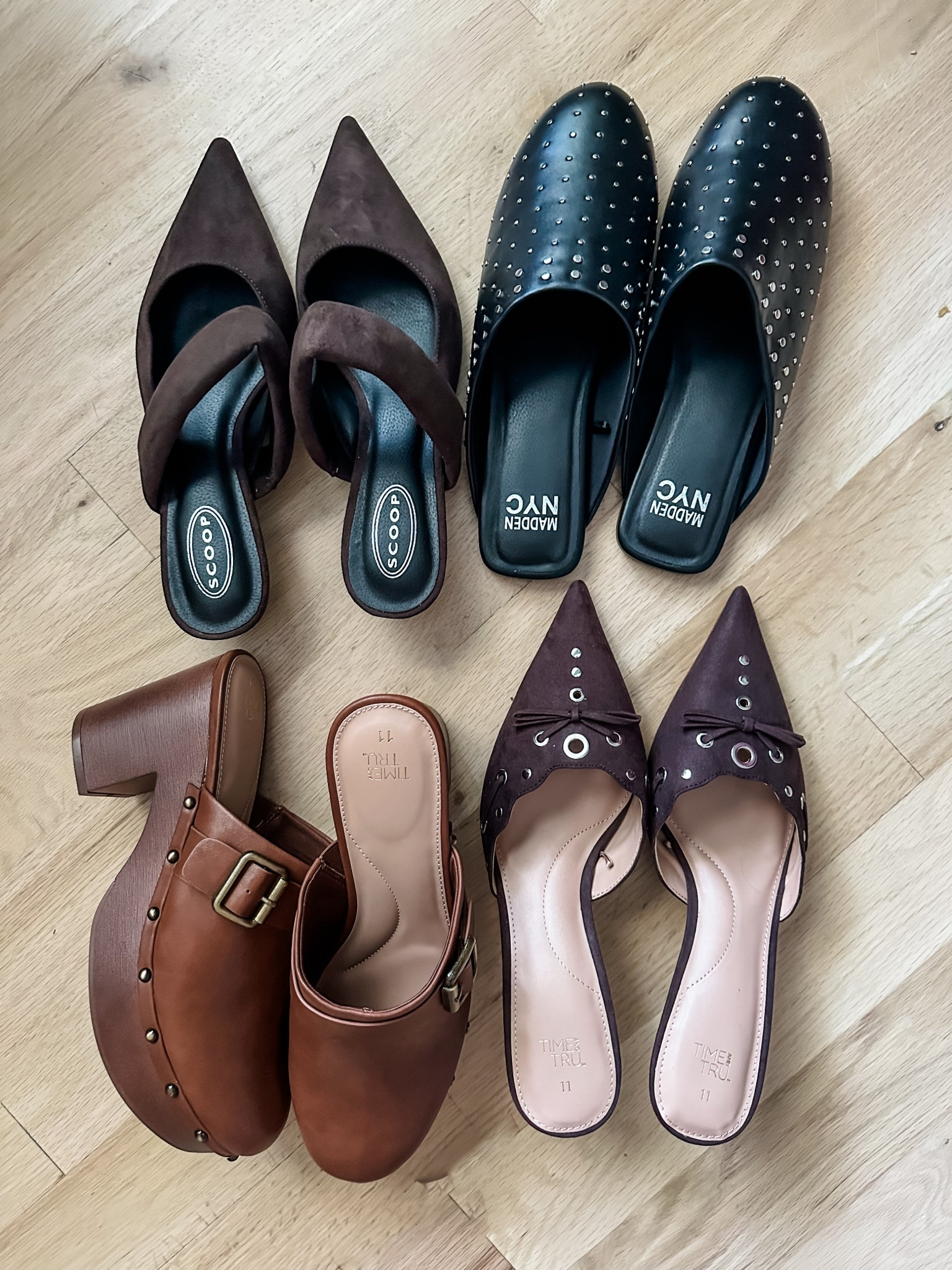 New fall Walmart shoes. I sized up in the clog to wear with a chunky sock. Everything is true to size. 

#LTKShoeCrush #LTKFindsUnder50 #LTKStyleTip