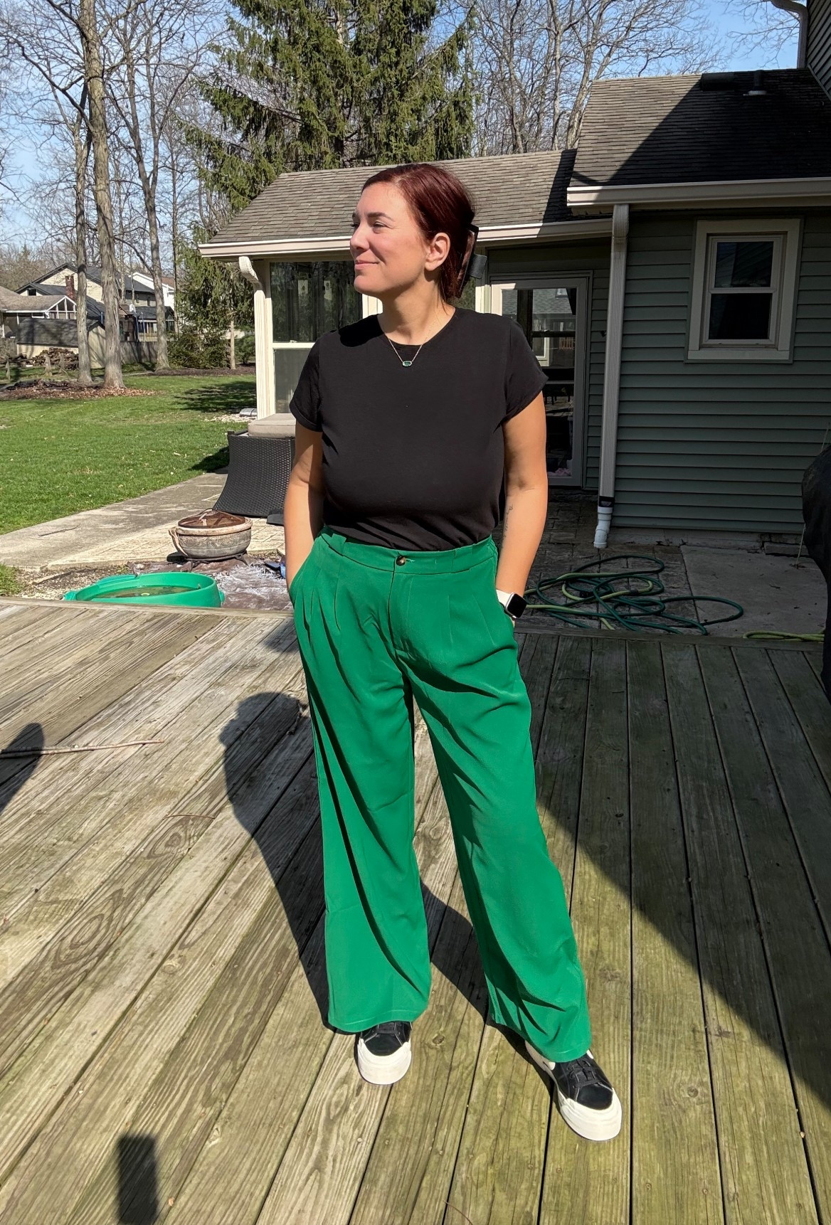 Wednesday fit with new Amazon pants

#LTKMidsize #LTKootd