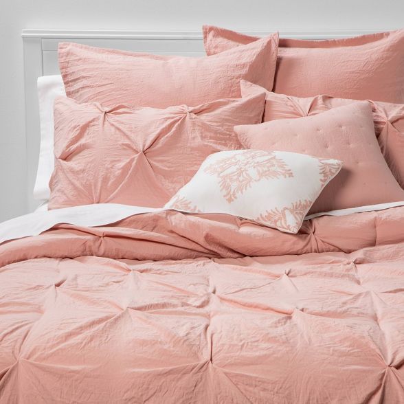 8pc Montvale Pinch Pleat Comforter Set - Threshold™ | Target