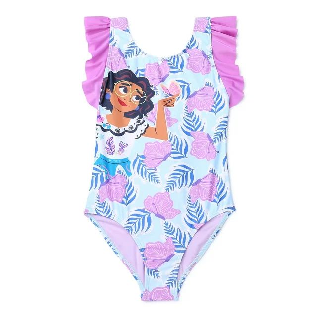 Encanto Swimsuit, One Piece, Sizes 4/5 - 10/12 | Walmart (US)