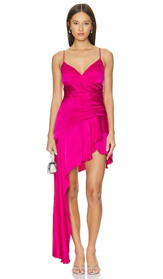 Idres Mini Dress in Magenta | Revolve Clothing (Global)