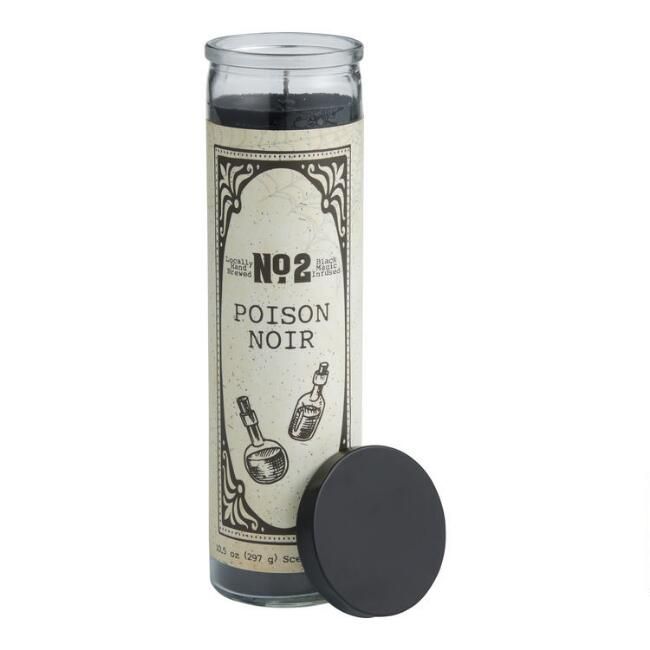 Black Poison Noir Scented Prayer Candle | World Market