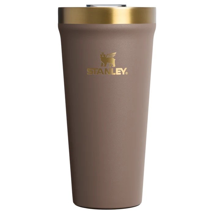Keeps drink hot & cold for hours ! Espresso gold  tumbler for everyday 