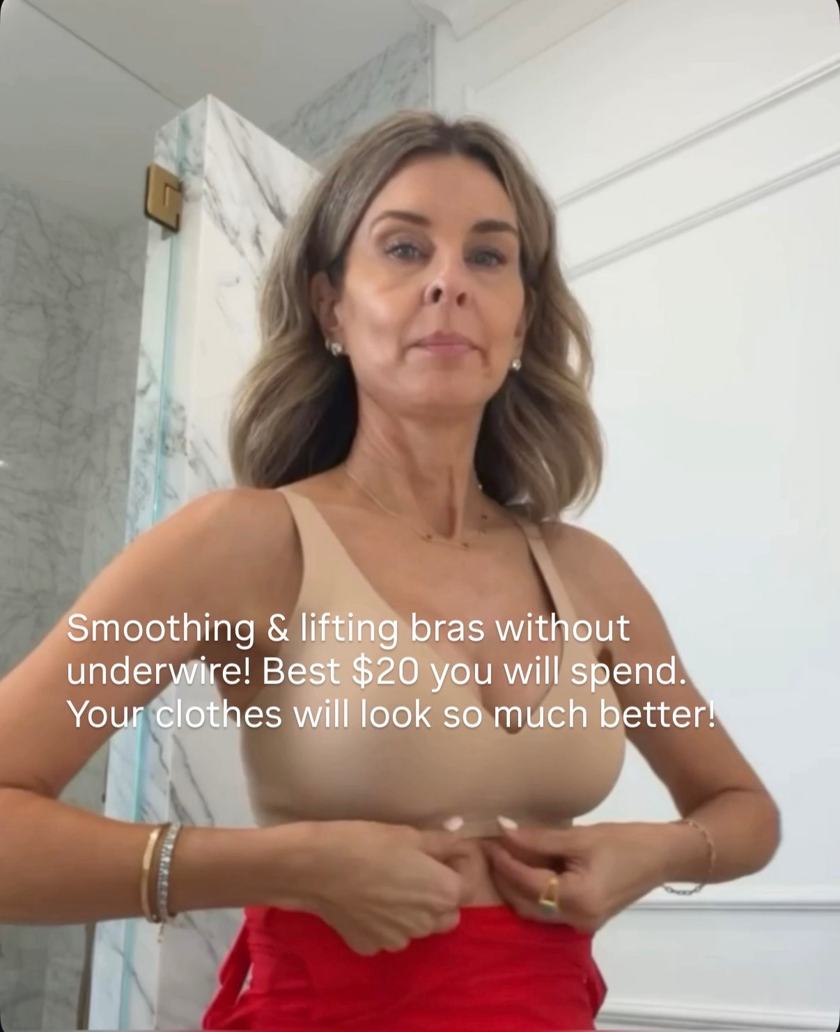 A flattering bra I highly recommend with out wires  I’m wearing a Small

#LTKootd #LTKgrwm