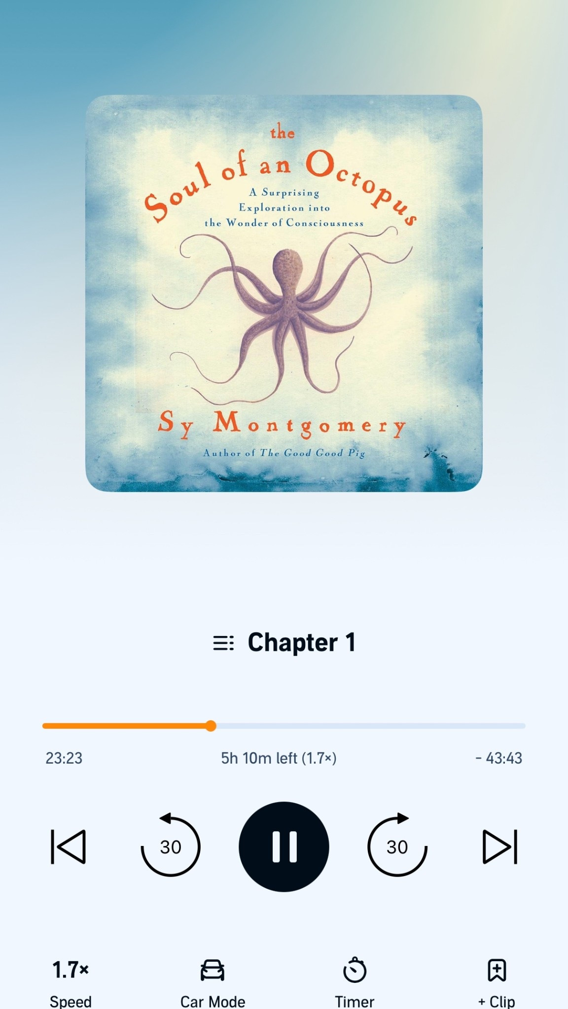 The Soul of an Octopus by Sy Montgomery 
