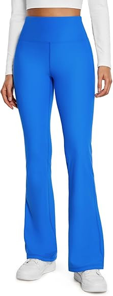 CRZ YOGA Womens Fleece Lined Flare Leggings 31" Bootcut Yoga Pants Tummy Control Winter Thermal W... | Amazon (US)